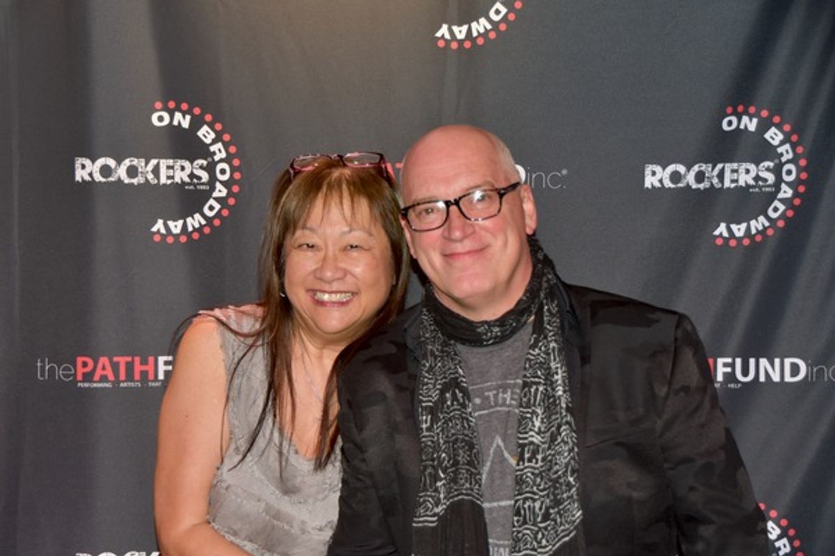 May Pang and Donnie Kehr at 