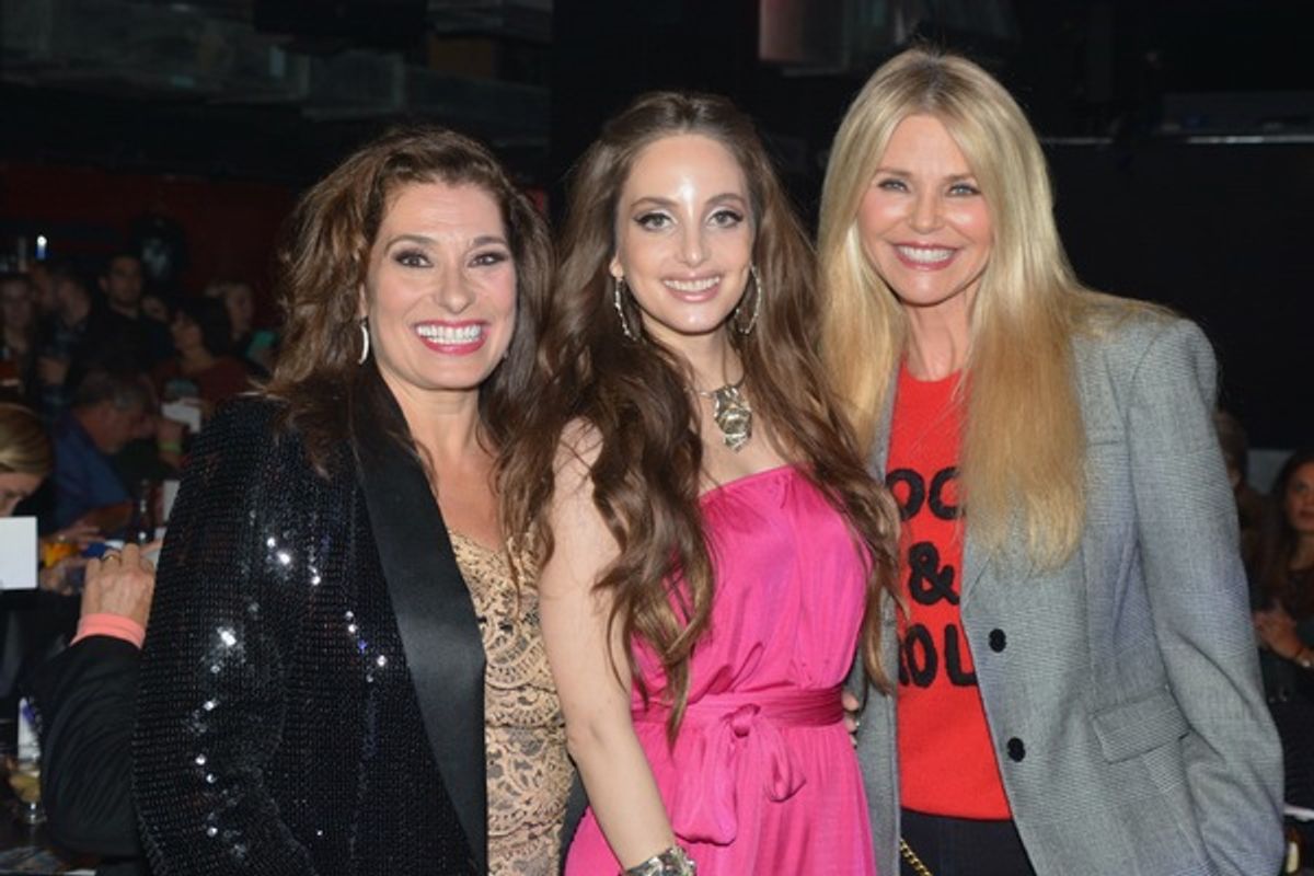 Doily Fox, Lexa Ray Joen and Christie Brinkley at 