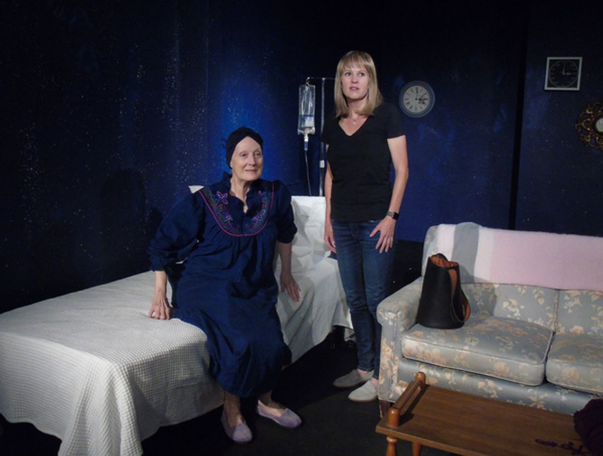 Kathy Bell Denton and Meg Wallace at 