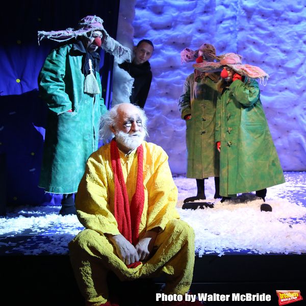 Slava Polunin with Cast Photo