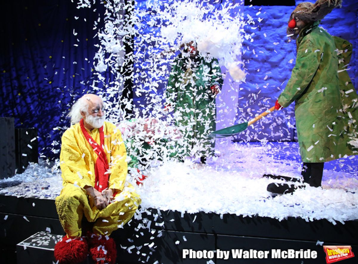 Slava Polunin with Cast  at 