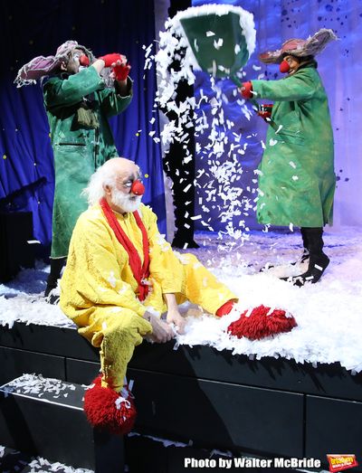 Slava Polunin with Cast Photo