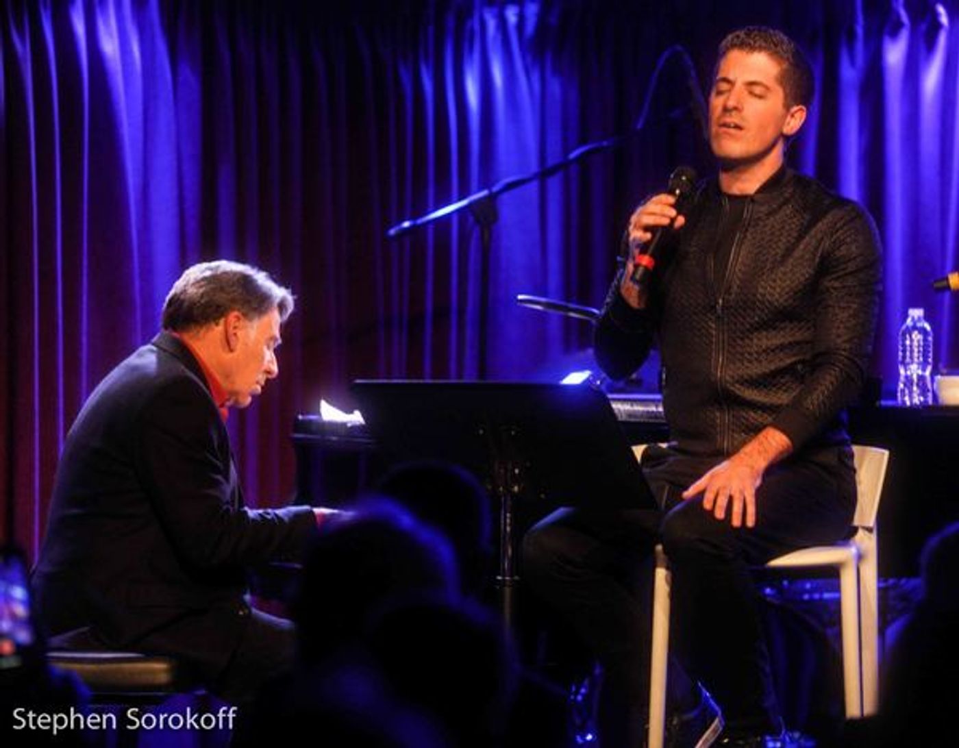 Photo Coverage: Stephen Schwartz Visits Anthony Nunziata at The Green Room 42  Image