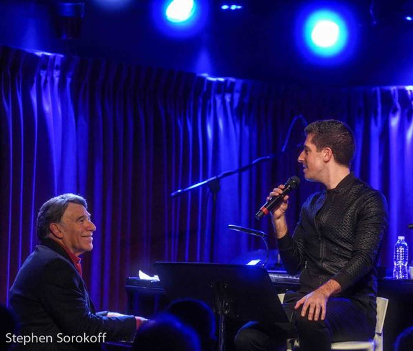 Photo Coverage: Stephen Schwartz Visits Anthony Nunziata at The Green Room 42  Image