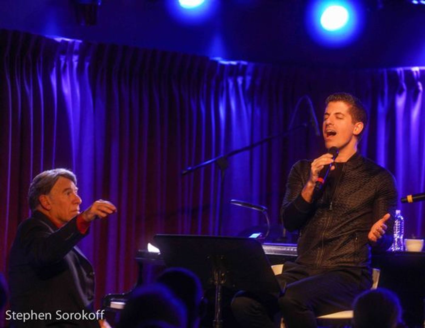 Photo Coverage: Stephen Schwartz Visits Anthony Nunziata at The Green Room 42  Image
