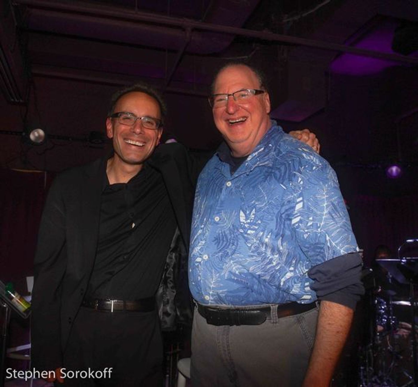 Photo Coverage: Stephen Schwartz Visits Anthony Nunziata at The Green Room 42  Image