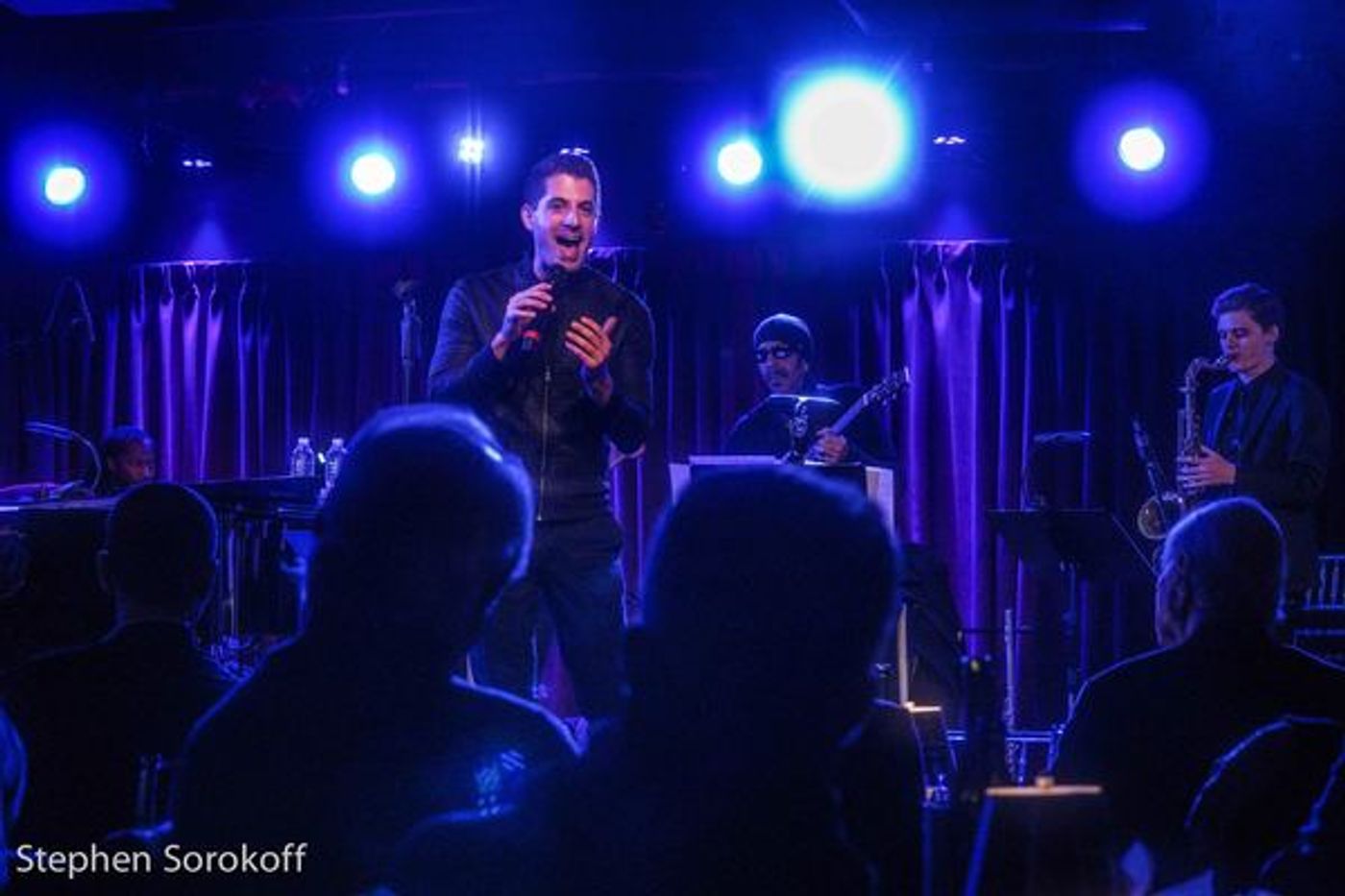 Photo Coverage: Stephen Schwartz Visits Anthony Nunziata at The Green Room 42  Image