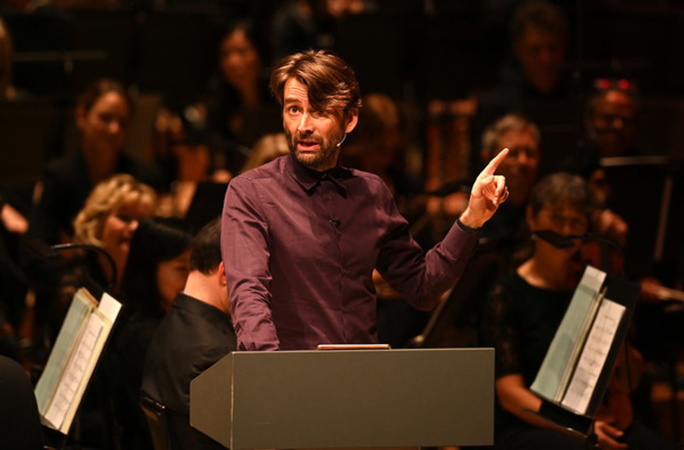 Photo Flash: The BBC Symphony Orchestra Performs Alongside Neil Gaiman at PLAYING IN THE DARK  Image