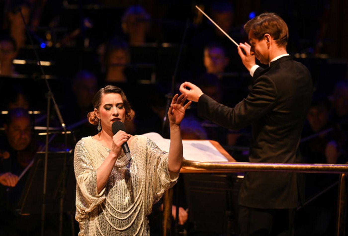 Photo Flash: The BBC Symphony Orchestra Performs Alongside Neil Gaiman at PLAYING IN THE DARK  Image
