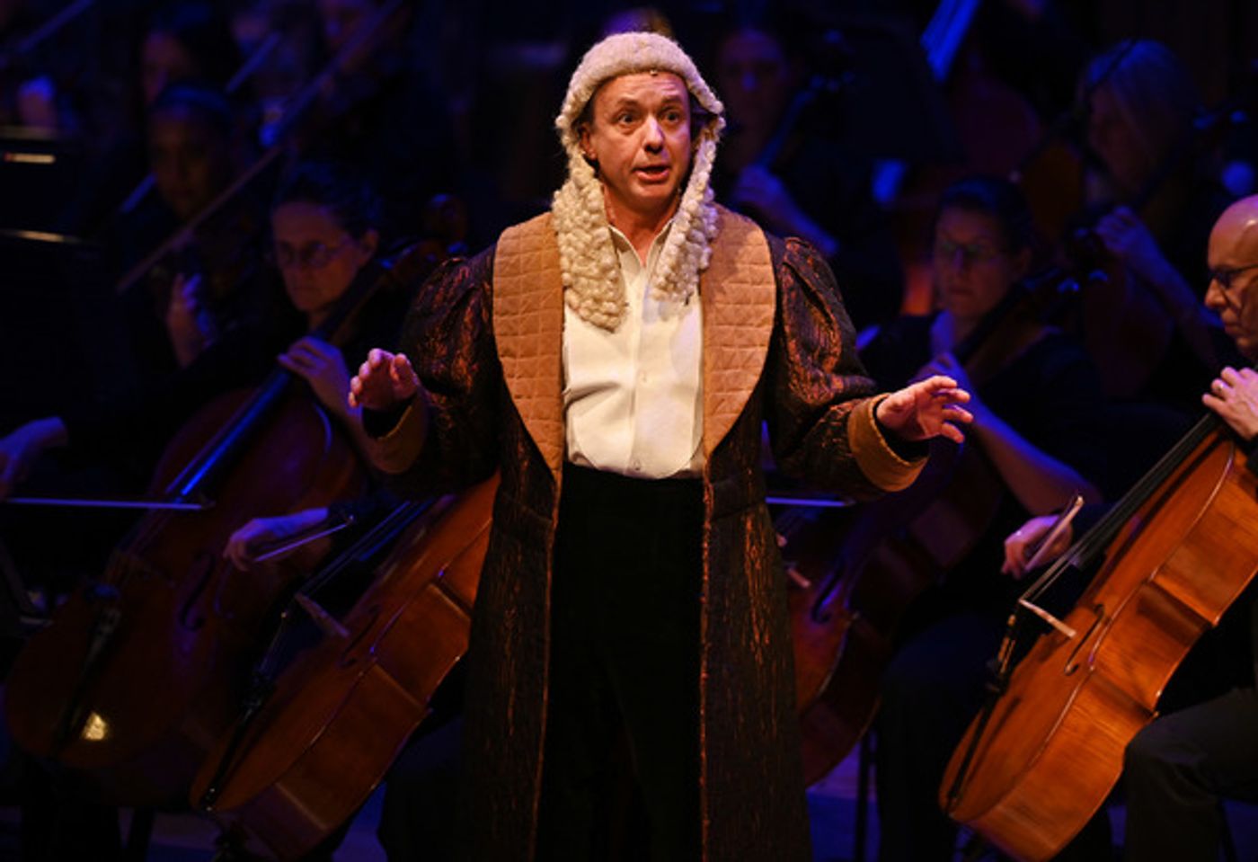 Photo Flash: The BBC Symphony Orchestra Performs Alongside Neil Gaiman at PLAYING IN THE DARK  Image