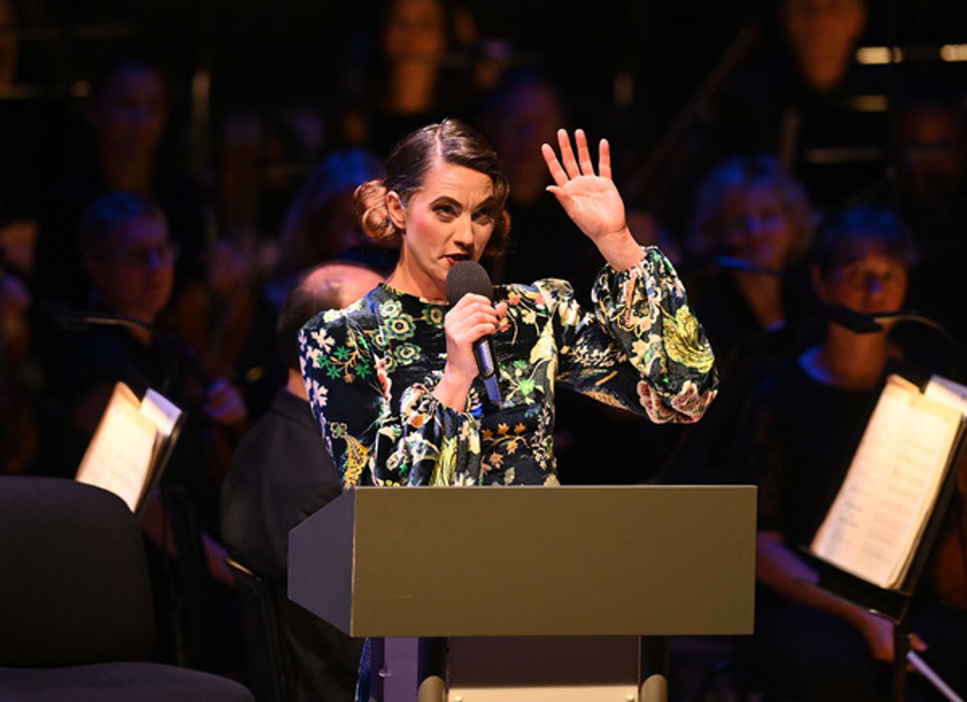 Photo Flash: The BBC Symphony Orchestra Performs Alongside Neil Gaiman at PLAYING IN THE DARK  Image