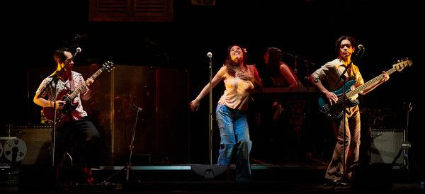 Joe Ngo, Abraham Kim (drums), Brooke Ishibashi, Jane Lui, Abraham Kim and Moses Villa Photo