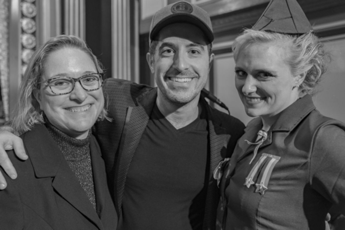 Susan Goulet, Will Nunziata, Haley Swindal at 