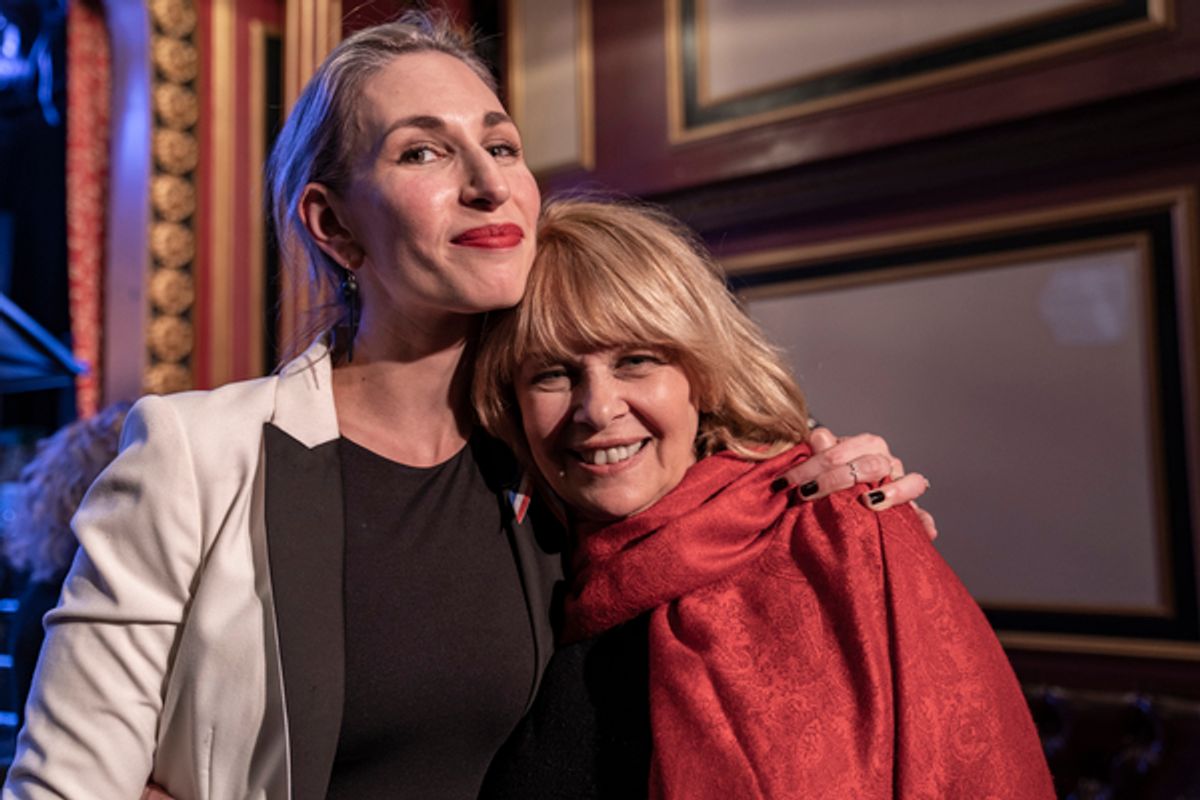 Nikka Graff Lanzarone and her mother Ilene Graff at 