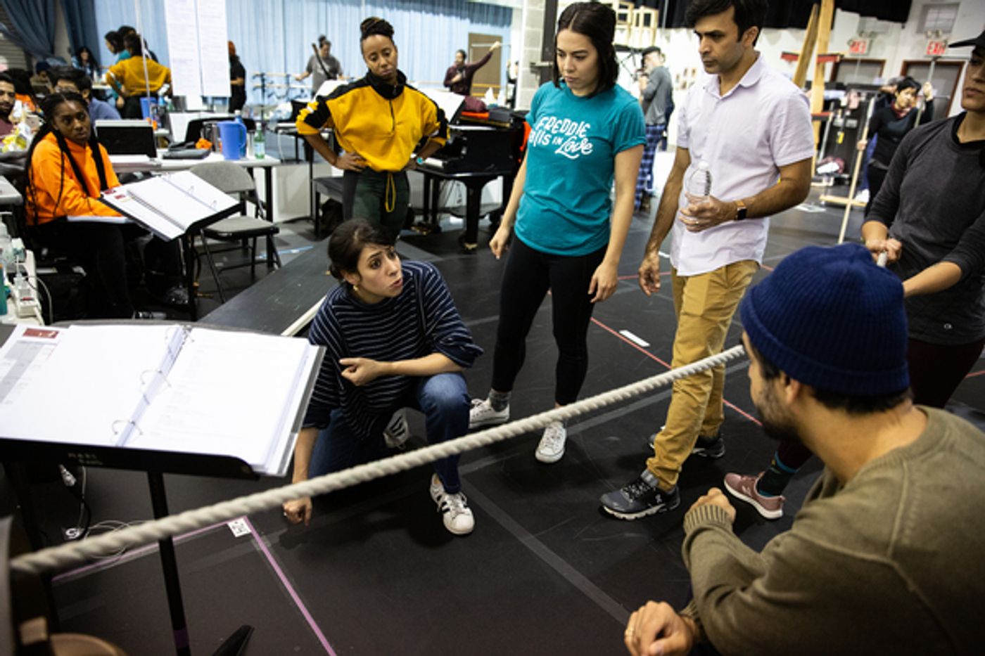 Photo Flash: Inside Rehearsals For MOBY-DICK at ART  Image