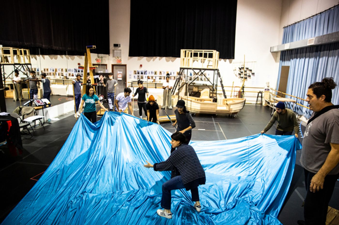 Photo Flash: Inside Rehearsals For MOBY-DICK at ART  Image