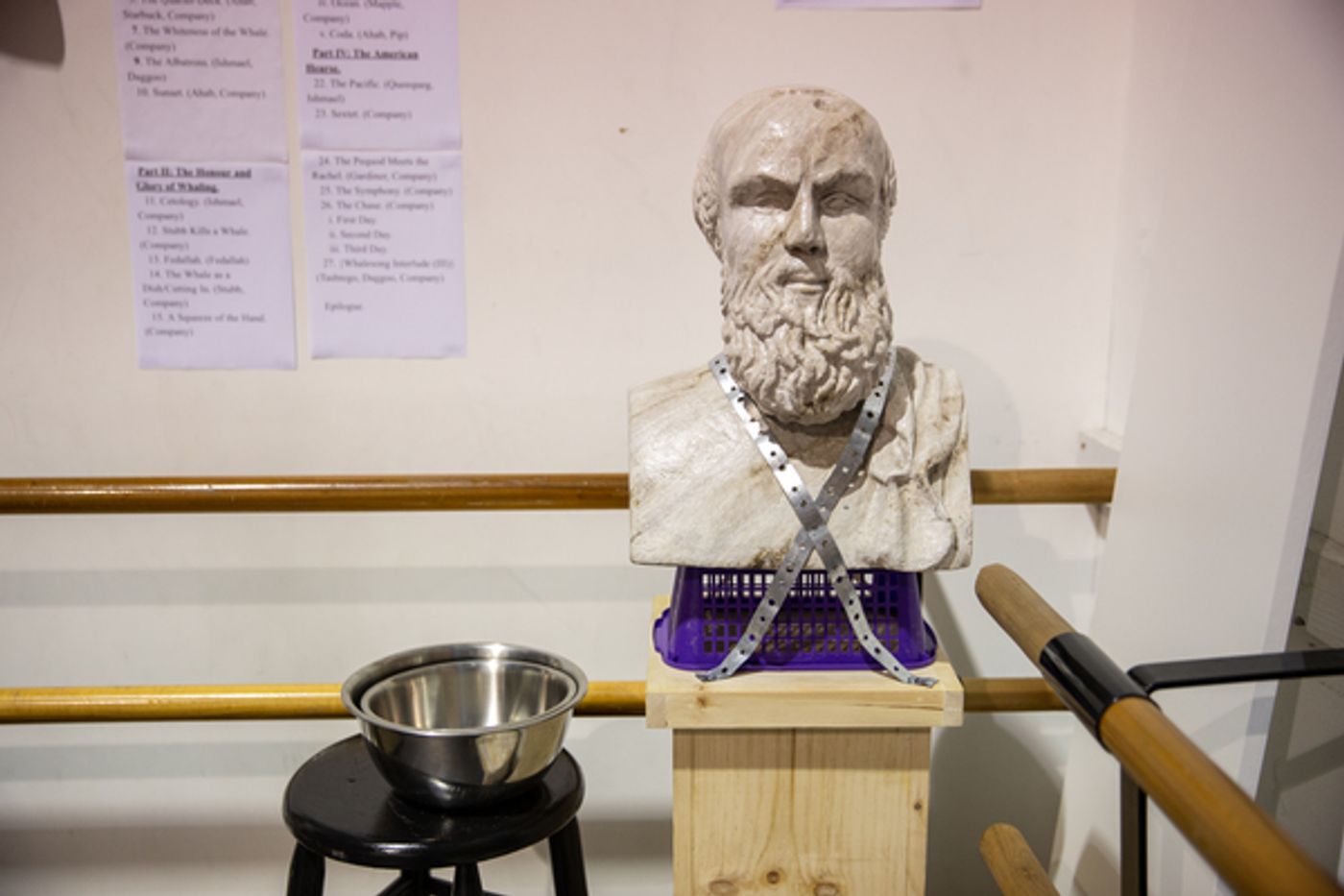 Photo Flash: Inside Rehearsals For MOBY-DICK at ART  Image