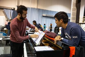Music Director and Supervisor Or Matias and Associate Music Director J. Oconer Navarro @ BroadwayWorld Music Director and Supervisor Or Matias and Associate Music Director J. Oconer Navarr Photo