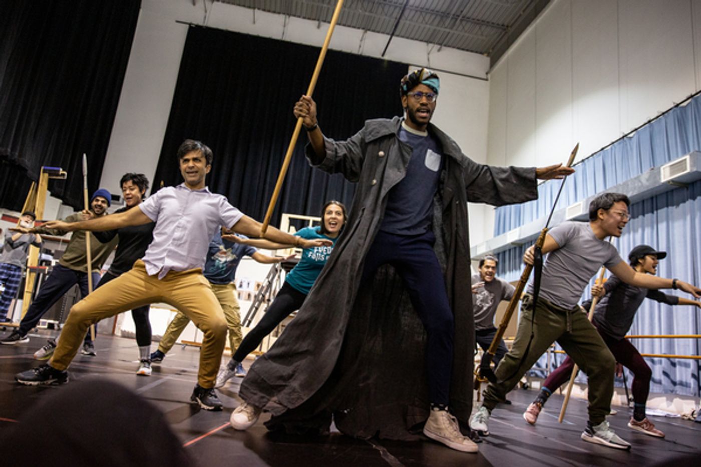 Photo Flash: Inside Rehearsals For MOBY-DICK at ART  Image