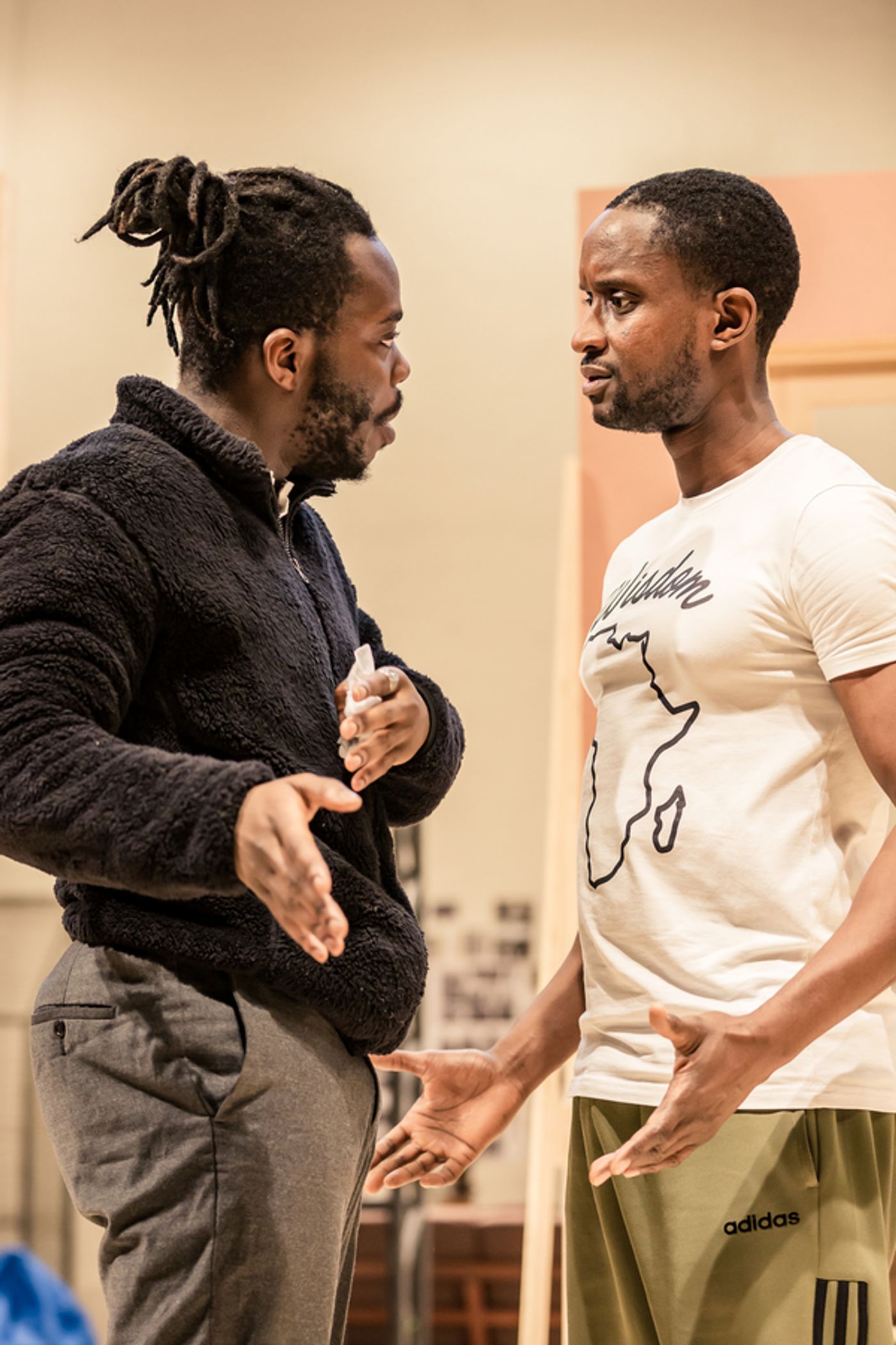 Photo Flash: Take a Look Inside Rehearsals for the National Theatre's THREE SISTERS  Image