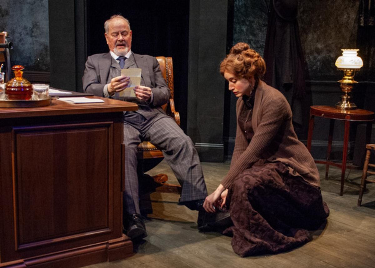 Francis Guinan, Christina Gorman at 