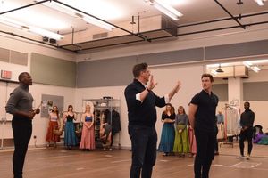 Michael Wayne Wordly, Christopher Sieber and Billy Harrigan Tighe @ BroadwayWorld Michael Wayne Wordly, Christopher Sieber and Billy Harrigan Tighe Photo