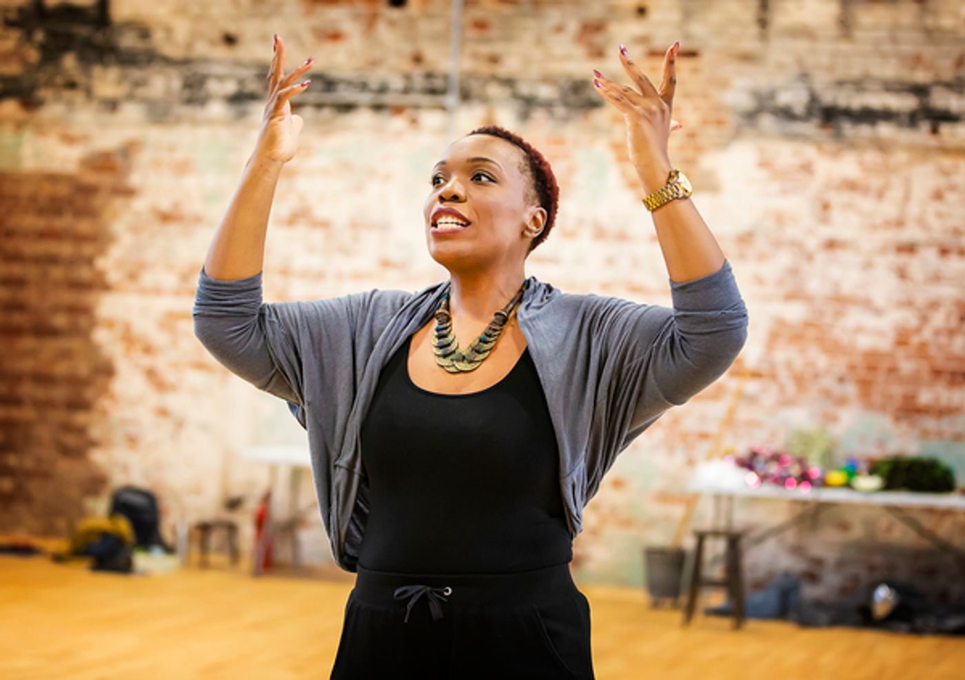 Photo Flash: Inside Rehearsal For CINDERELLA at Mercury Theatre Colchester  Image