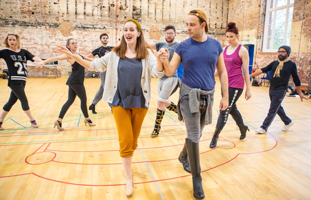 Mari McGinlay, Jack Reitman, and company at 