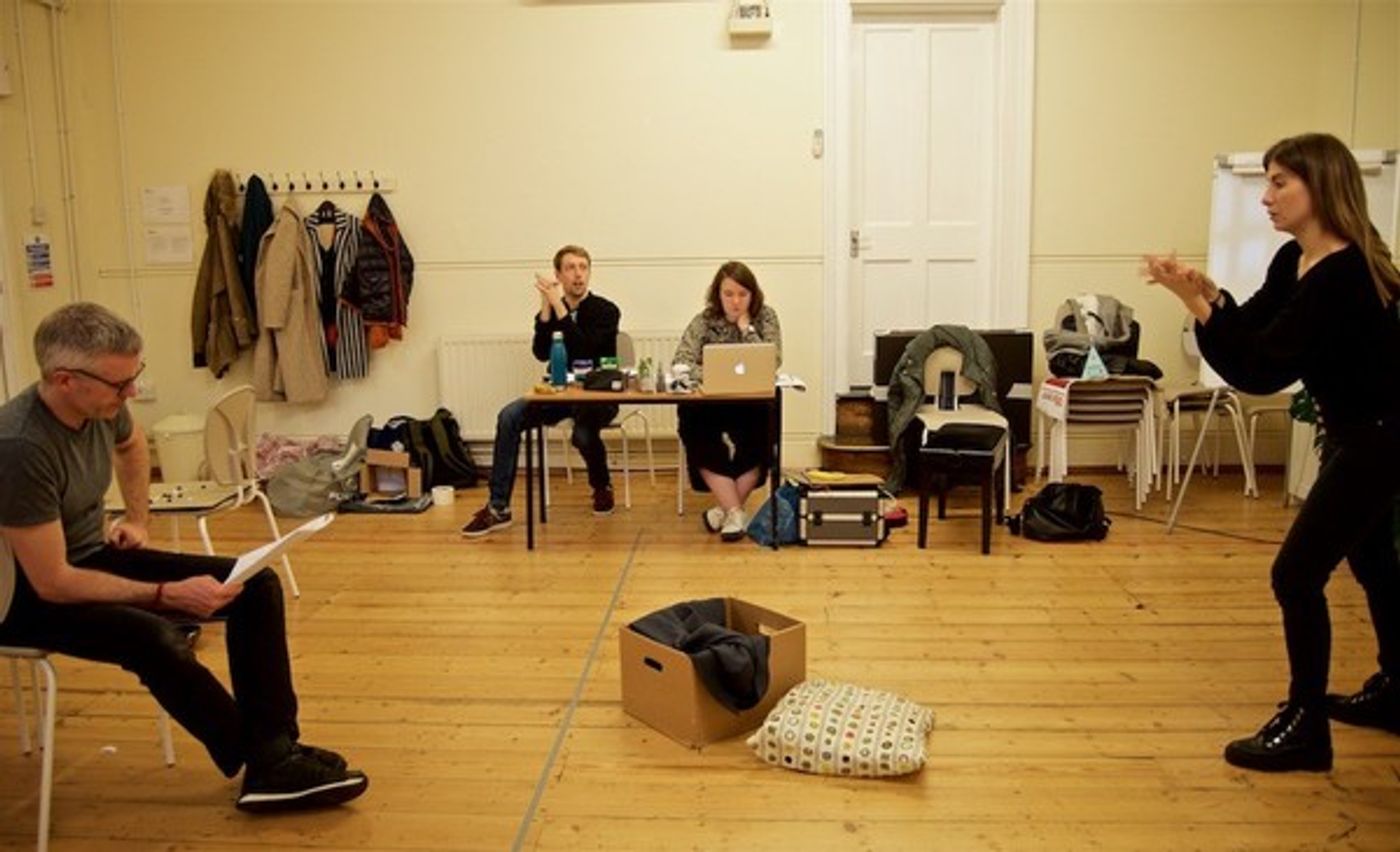 Photo Flash: Inside Rehearsal For YOU GAME at Studio Theatre  Image
