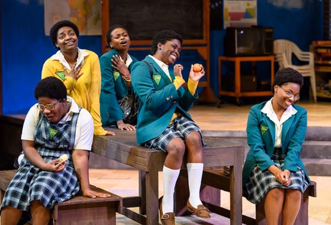 Photo Flash: First Look at SCHOOL GIRLS; OR THE AFRICAN MEAN GIRLS PLAY at Pittsburgh Public Theater Photo Flash: First Look at SCHOOL GIRLS; OR THE AFRICAN MEAN GIRLS PLAY at Pittsburgh Public Theater Image
