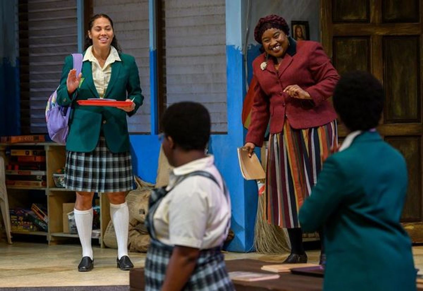 Photo Flash: First Look at SCHOOL GIRLS; OR THE AFRICAN MEAN GIRLS PLAY at Pittsburgh Public Theater Photo Flash: First Look at SCHOOL GIRLS; OR THE AFRICAN MEAN GIRLS PLAY at Pittsburgh Public Theater Image
