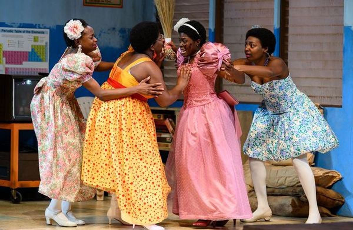 Candace Boahene, Atiuana Grant, Markia Nicole Smith & Shakara Wright at 