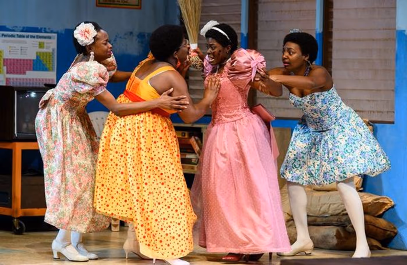 Photo Flash: First Look at SCHOOL GIRLS; OR THE AFRICAN MEAN GIRLS PLAY at Pittsburgh Public Theater Photo Flash: First Look at SCHOOL GIRLS; OR THE AFRICAN MEAN GIRLS PLAY at Pittsburgh Public Theater Image