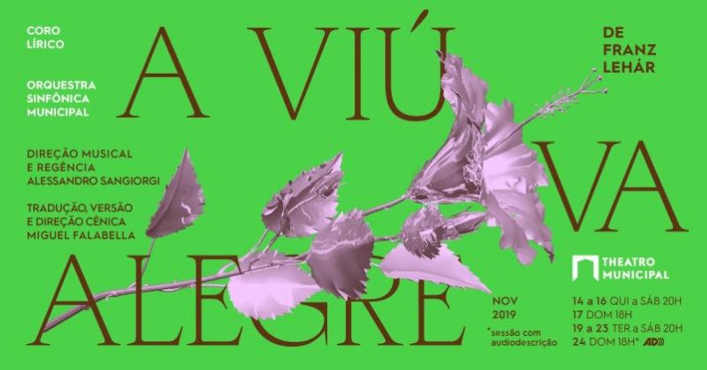 BWW Previews: THE MERRY WIDOW (A Viuva Alegre) Closes Theatro Municipal's Lyrical Season With Tickets at R$ 20  Image