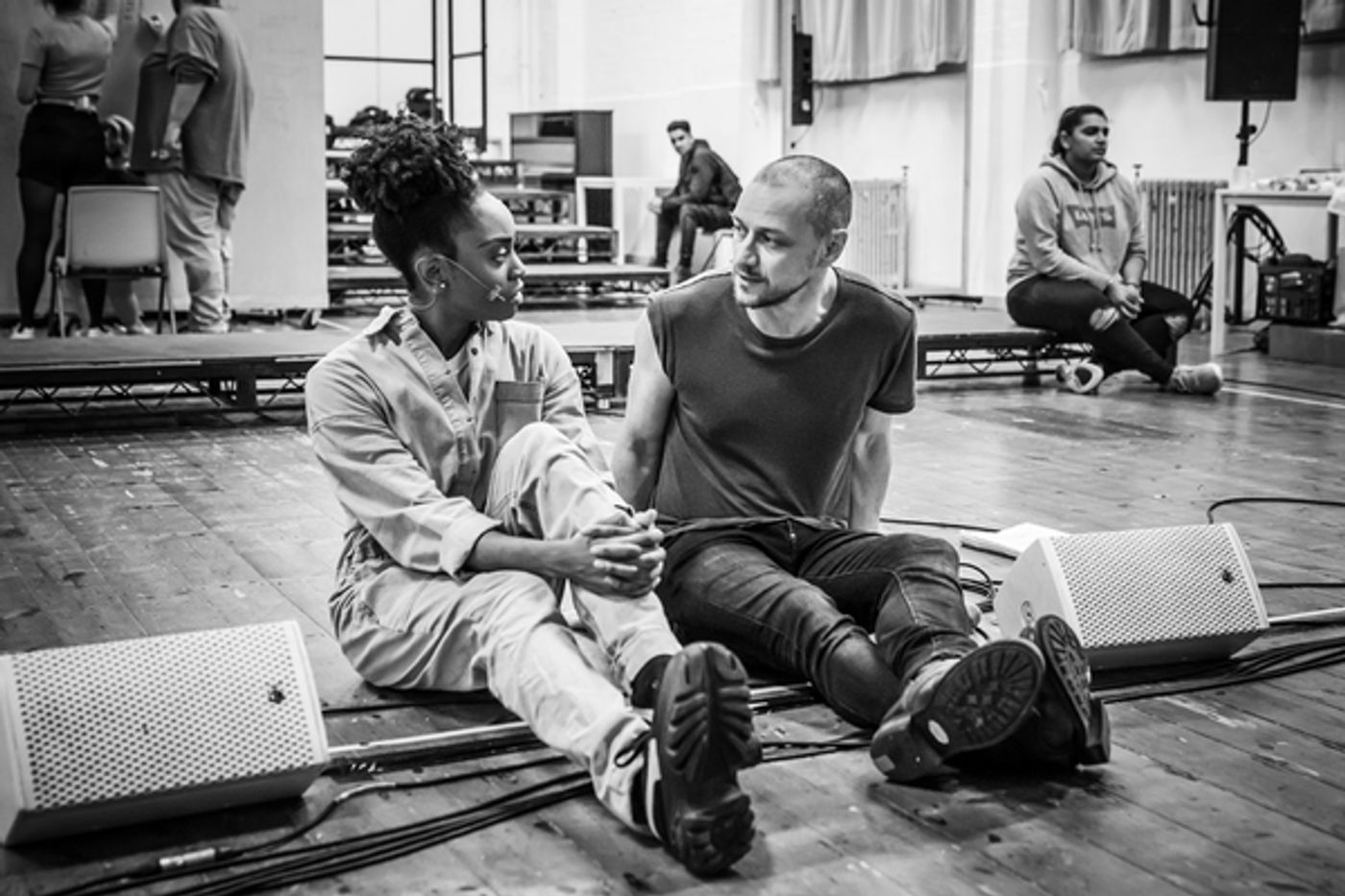 Photo Flash: First Look at Rehearsal Photos of CYRANO DE BERGERAC Starring James McAvoy  Image