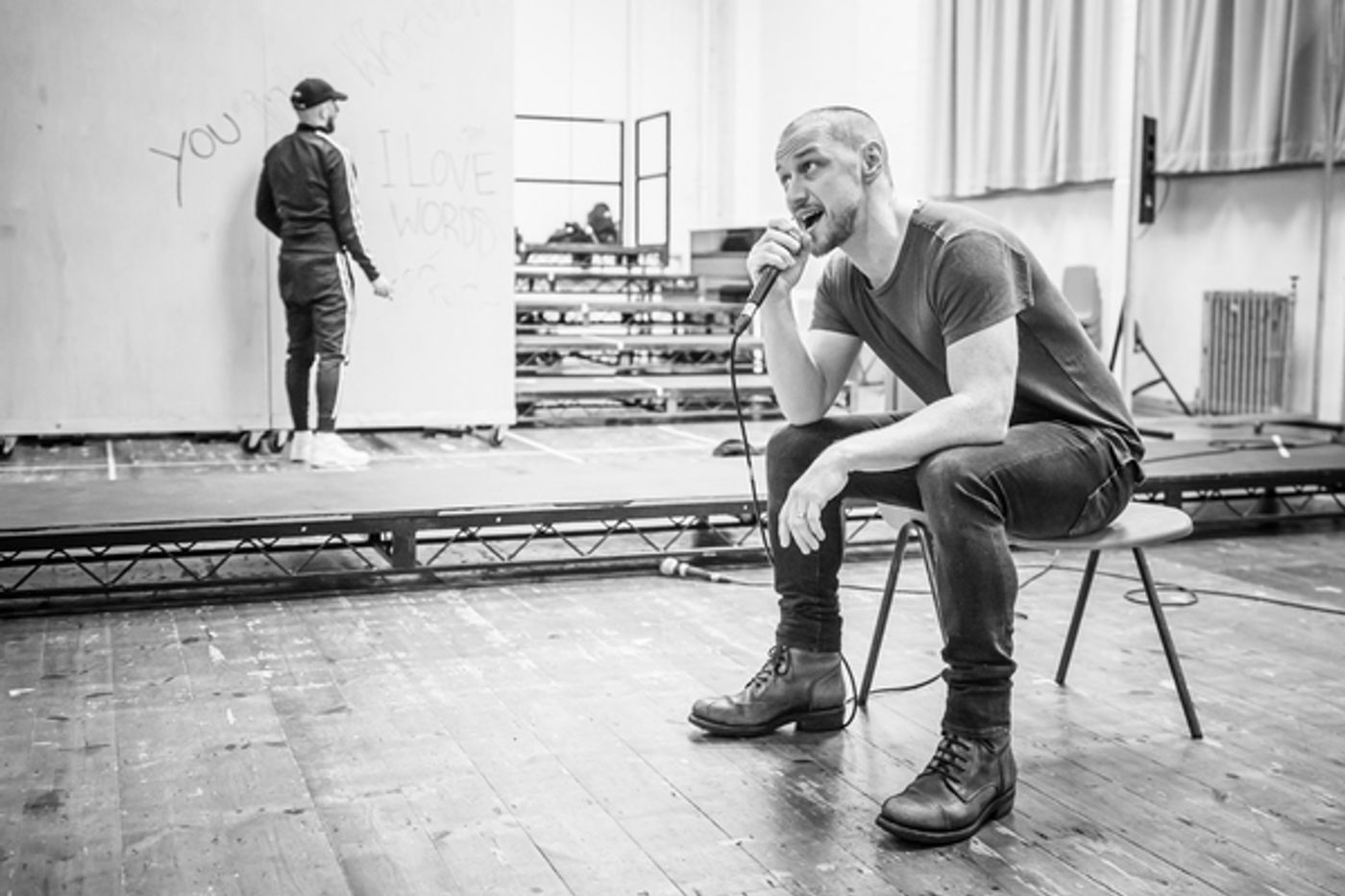 Photo Flash: First Look at Rehearsal Photos of CYRANO DE BERGERAC Starring James McAvoy  Image