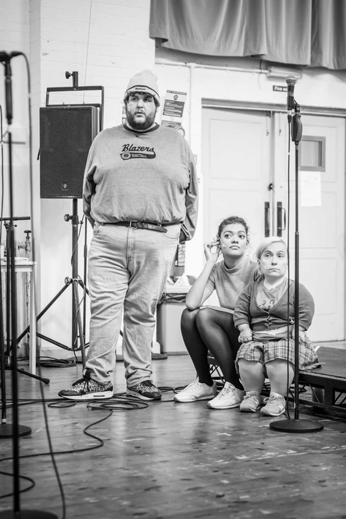 Sam Black, Carla Harrison-Hodge, Kiruna Stamell at 