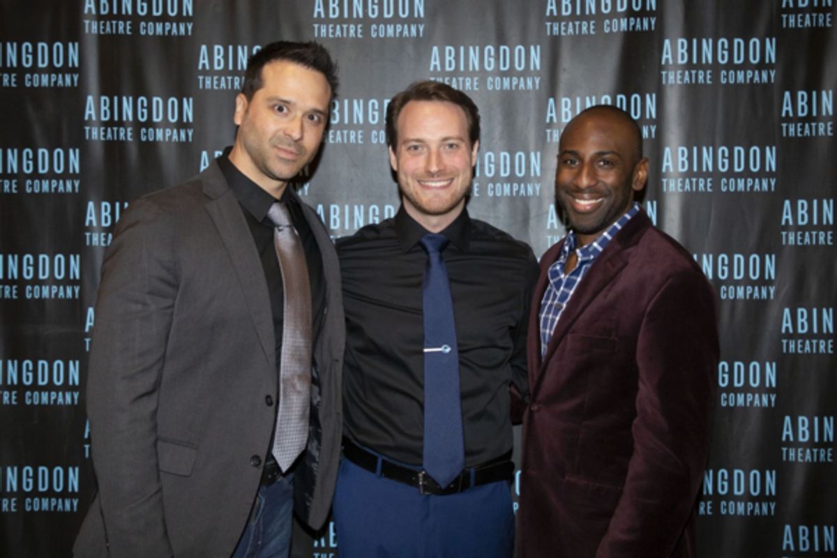 Jeremiah James, Dave Droxler, Rashad Chambers at 