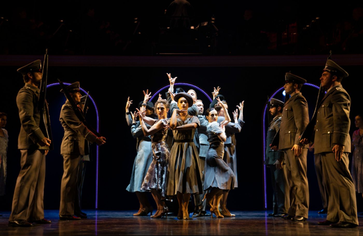 Photo Flash: First Look at NY City Center's EVITA, with Solea Pfeiffer & More!  Image