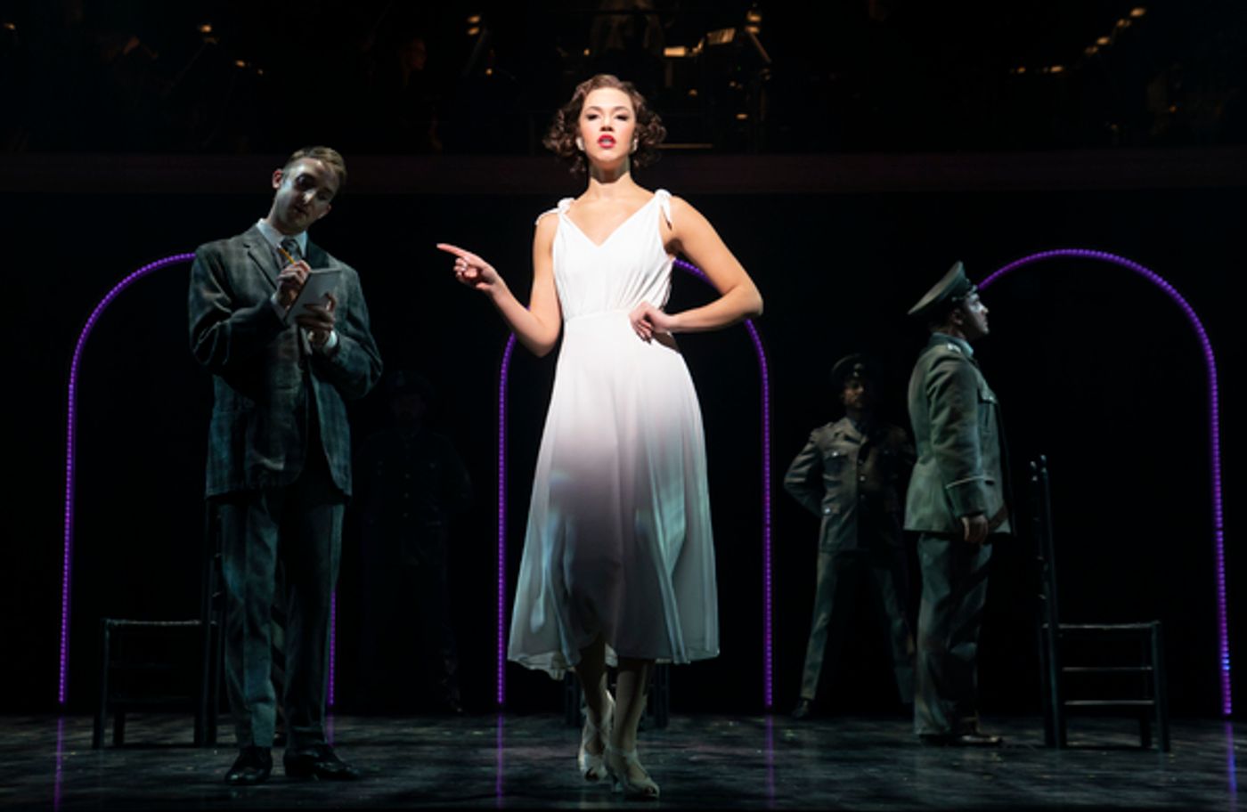 Photo Flash: First Look at NY City Center's EVITA, with Solea Pfeiffer & More!  Image