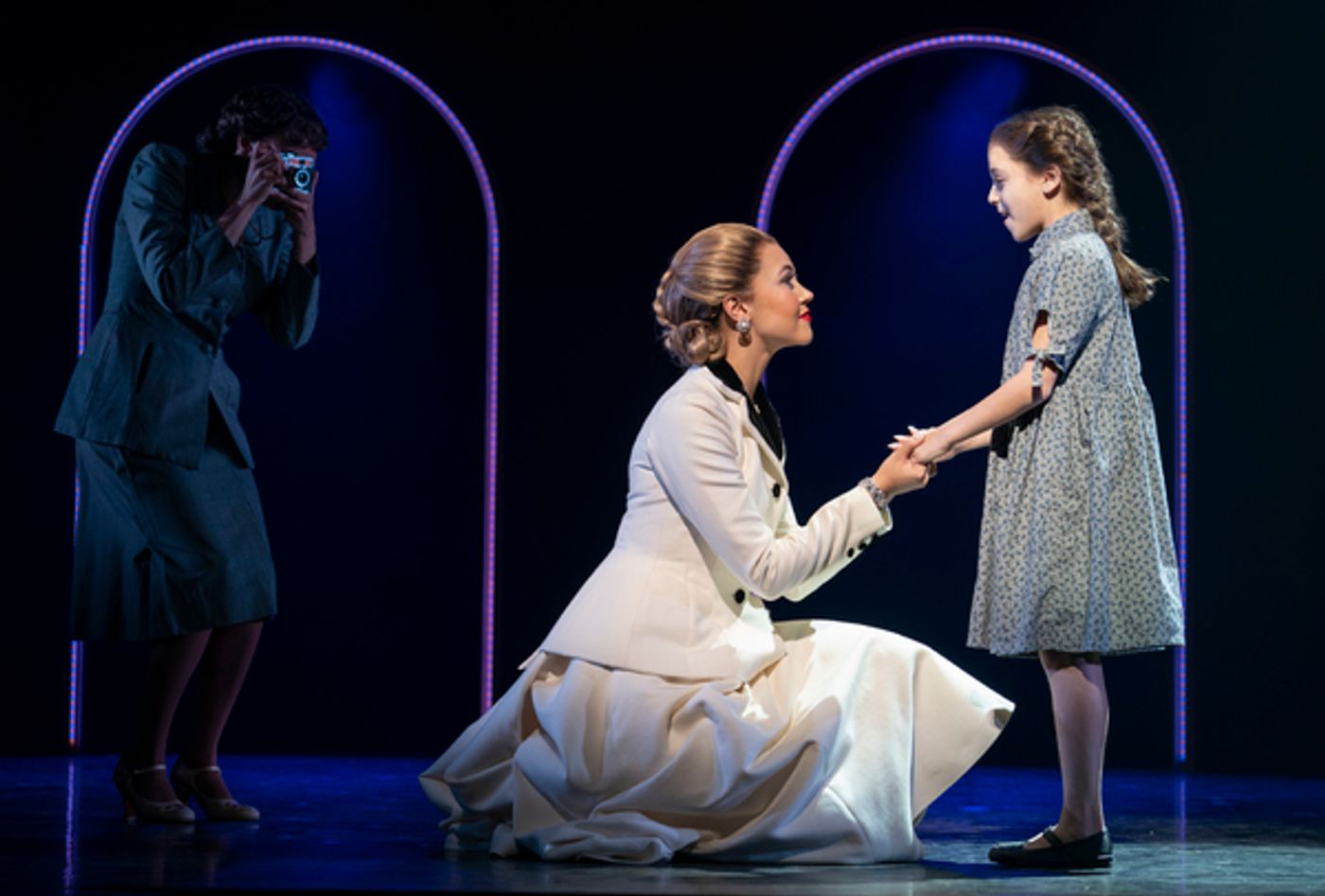 Photo Flash: First Look at NY City Center's EVITA, with Solea Pfeiffer & More!  Image