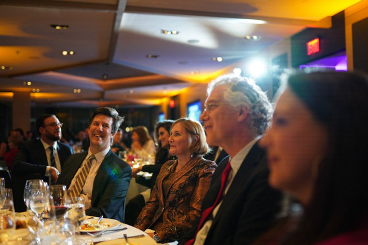 Ann Ziff and guests at 