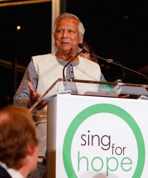 Nobel Laureate Muhammad Yunus  Photo
