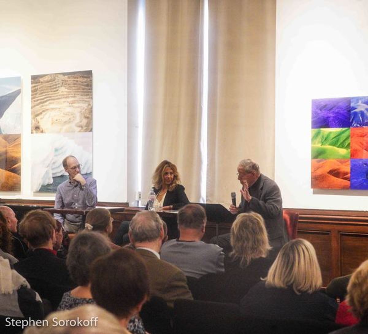 Andy Probst, Amanda Green, Harvey Granat at 