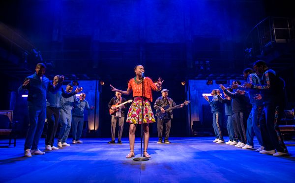 Nondumiso Tembe, Buddy Fambro, Frank Russell, Ladysmith Black Mambazo Photo
