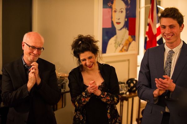 Larry Yurman, Jenna Augen and Jamie Bogyo
 Photo