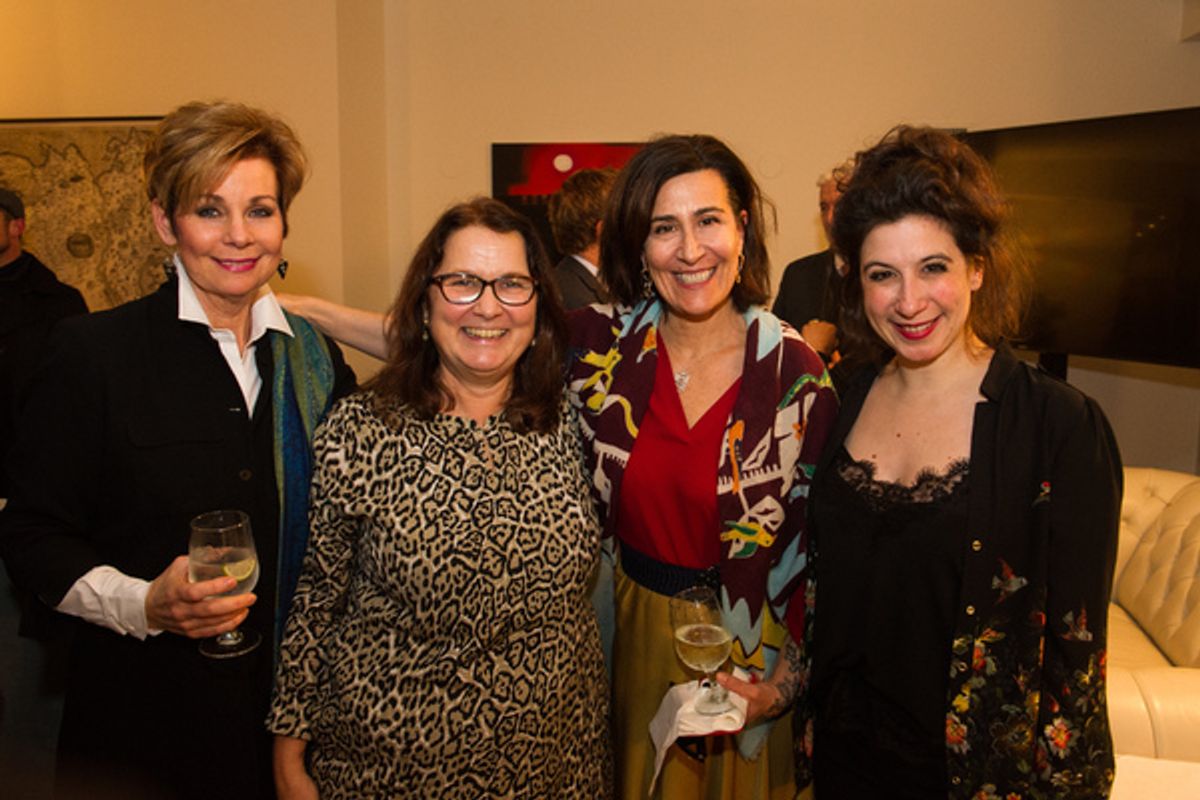 Tammy Hensrud, Jane Streeton, Jeanine Tesori and Jenna Augen
 at 