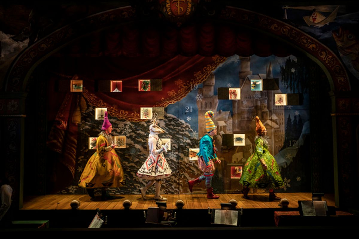 Joe Dempsey, Artistic Associate Anthony Irons, John Gregorio, and Artistic Associate Kasey Foster at 