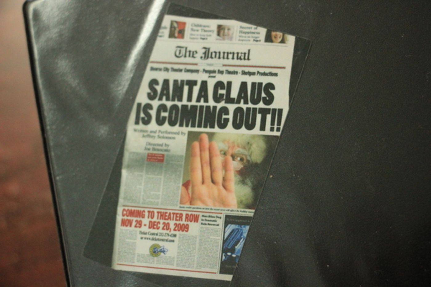 Photo Flash: Houses on the Moon Theater Company Heads Into Rehearsal For THE SANTA CLOSET  Image