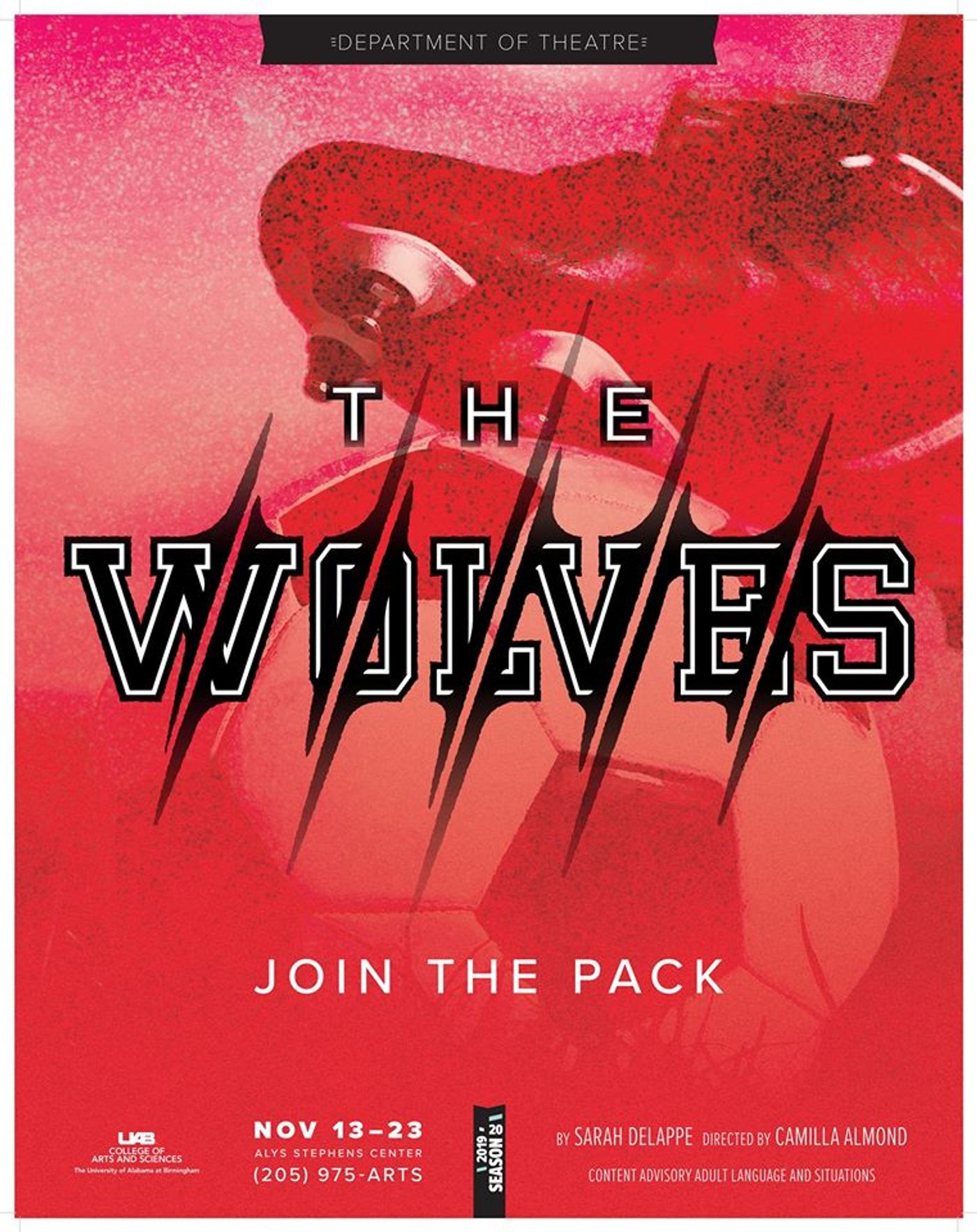 Review: Theatre UAB's THE WOLVES Howl With Powerful Female Centric Voices at The Alys Stephens Performing Arts Center  Image